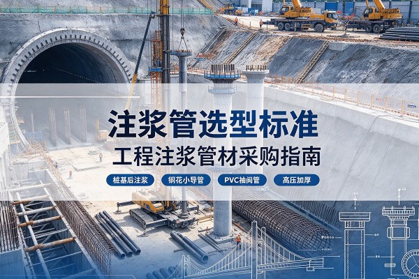 梅江注浆管选型标准