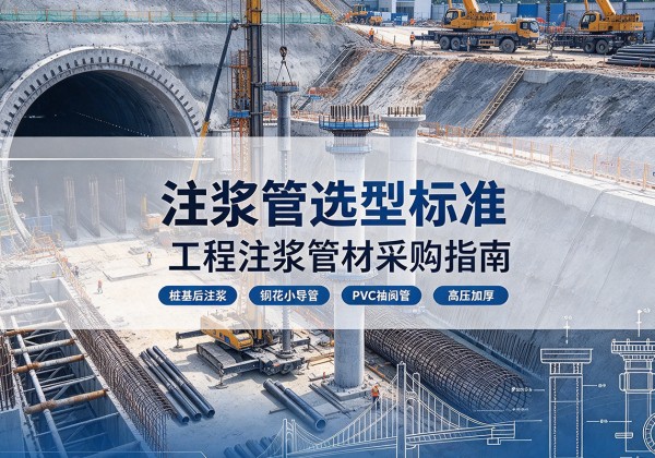 梅江注浆管选型标准